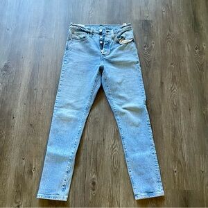 Levi's High Rise Blue Jeans Classic Style